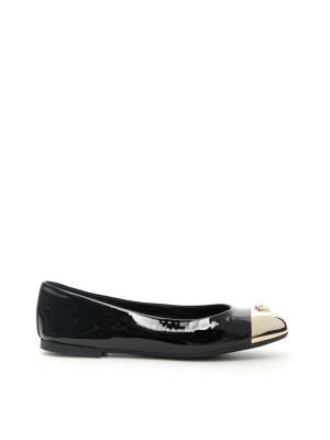 Versace Medusa Ballerina Flats