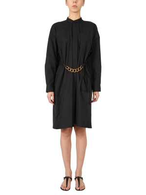 Givenchy Chain Belt Shirt Dress