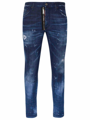 Dsquared2 Cool Guy Distressed Straight-leg Jeans