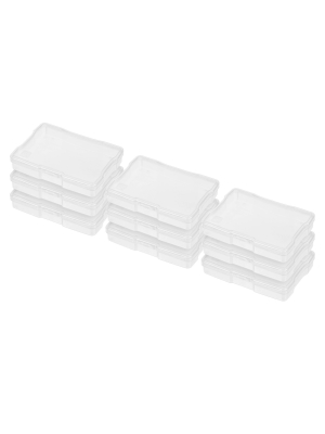 Iris 9pk 4"x6" Photo Storage And Craft Case Clear
