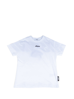 Msgm Kids Logo Printed T-shirt