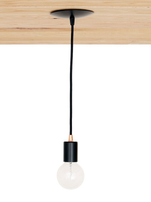 Pendant Lamp: Hardwired