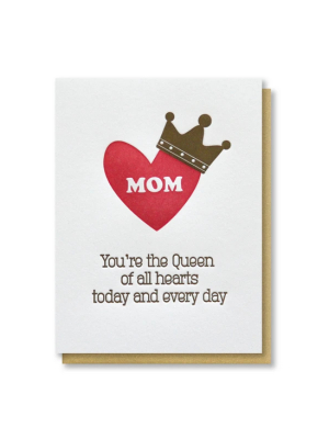 Mom Queen Of Hearts Card - Kp7