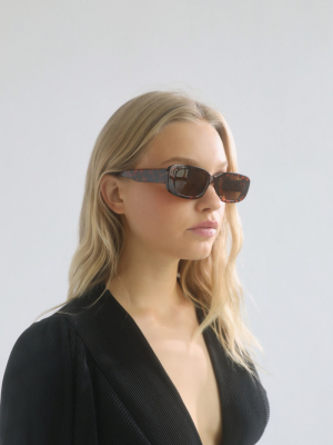 Sabrina Rectangle Sunglasses