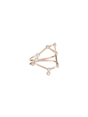 Libra Constellation Ring