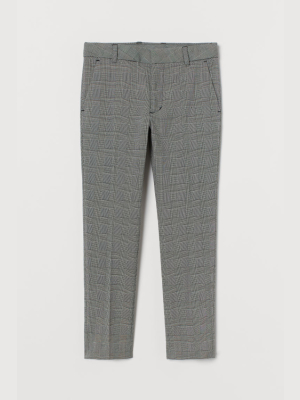 Textured Suit Pants