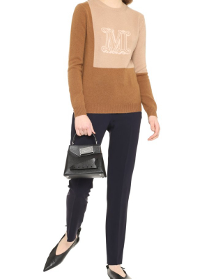 Max Mara Monogram Intarsia Jumper