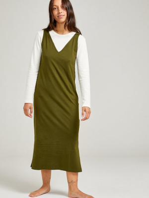 Organic V-tank Dress