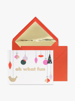 Oh What Fun Holiday Card Set