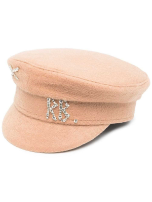 Ruslan Baginskiy Monogram Embellished Hat