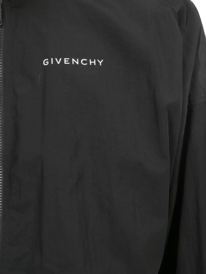 Givenchy Logo Neckline Lightweight Jacket