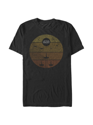 Men's Star Wars Death Star Locked On Target T-shirt