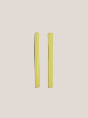Dusen Dusen Taper Candles (2) - Yellow