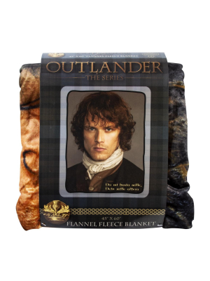 Surreal Entertainment Outlander Lightweight Fleece Throw Blanket | 45 X 60 Inches