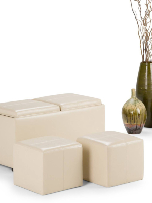 5pc Franklin Storage Ottoman - Wyndenhall