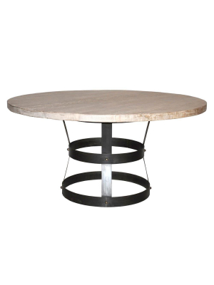 Cfc Basket Dining Table - 72 - Gray Wash