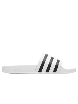 Adidas Originals Adilette Slides - White/black