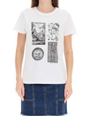 Alexander Mcqueen Skull Graphic Print T-shirt