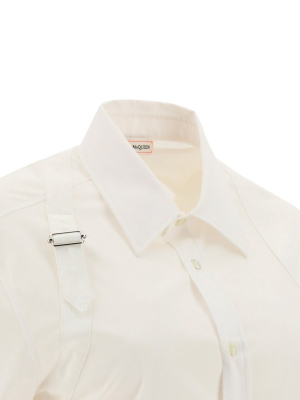 Alexander Mcqueen Strap-detailed Shirt