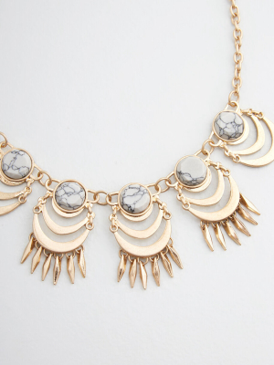 Delicate Intricacies Statement Necklace