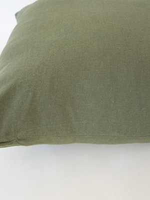 Army Green Accent Pillow Case - 20x20