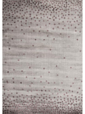 Dotto Bordeaux  Area Rug By Linie Design