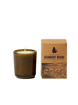 Farmhouse Pottery Vermont Wood Pine Candle