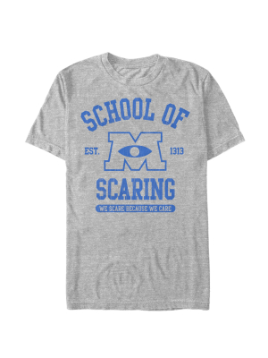 Men's Monsters Inc School Of Scaring T-shirt