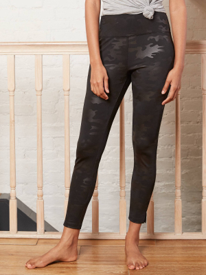 Women's High-waisted Faux Leather Leggings - Knox Rose™