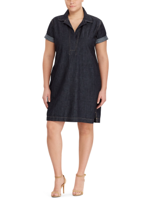 Denim Shift Dress