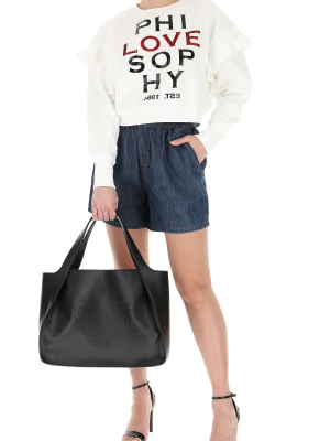 Stella Mccartney Logo Tote Bag