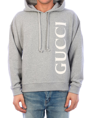 Gucci Logo Printed Hoodie