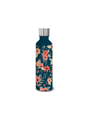 Ocs Designs 17oz Stainless Steel Bottle Floral Secret Forest