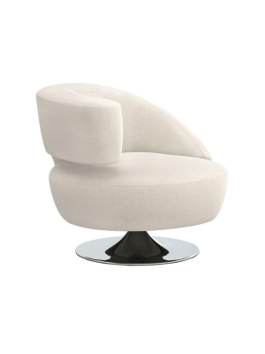 Isabella Swivel Left Chair In Various Colors