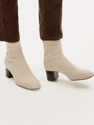 The Glove Boot In Stretch Wool