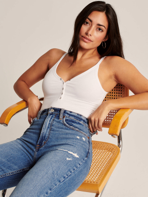 Henley Tank Bodysuit