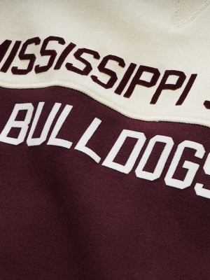 Mississippi State "bulldogs" Colorfield Sweatshirt