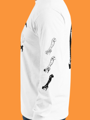 Unbound Long Sleeve White Shirt