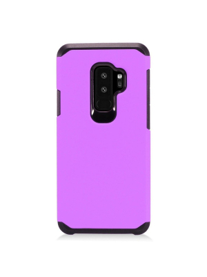 Insten Dual Layer [shock Absorbing] Hybrid Hard Snap-in Case Cover For Samsung Galaxy S9 Plus S9+ By Eagle