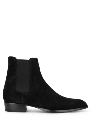 Suede Wyatt 30 Chelsea Boots