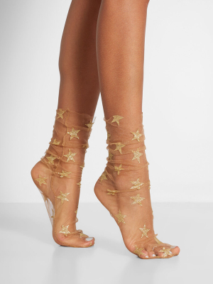 Walkin' On Starlight Anklet Socks