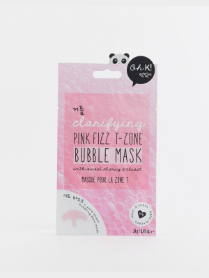 Oh K! Pink Fizz T-zone Bubble Mask