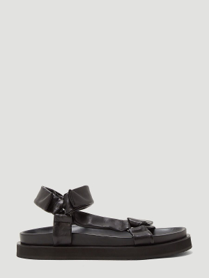 Jil Sander Strapped Flat Sandals