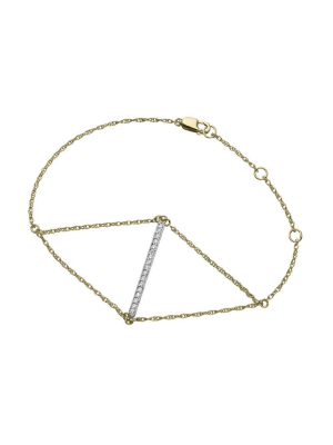 Emerson Pave 14k Bracelet