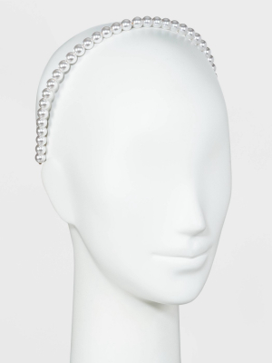 Sugarfix By Baublebar Pearl Headband Set 2pc - Pearl