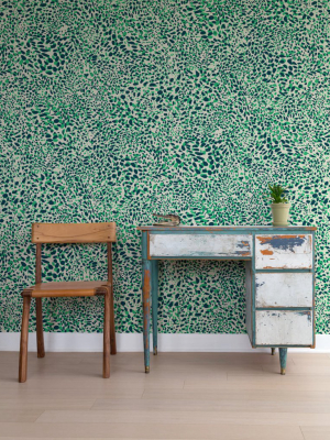 Cheetah Vision Wallpaper In Grassland Design By Aimee Wilder