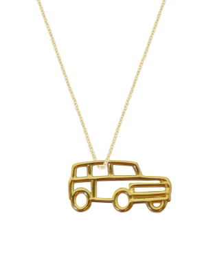 Jeep Pendant Necklace