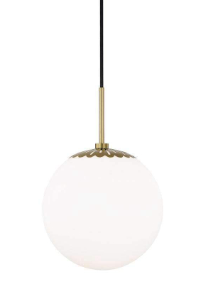 Paige 1 Light Large Pendant