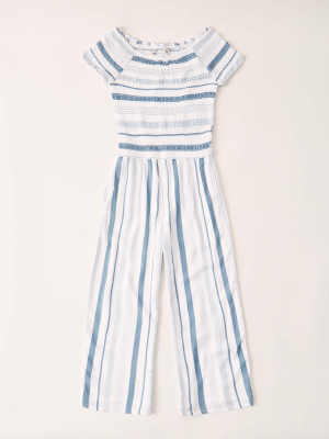 Smocked Jumpsuit