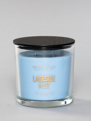 13oz Glass Jar 2-wick Candle Lakeside Mist - The Collection By Chesapeake Bay Candle